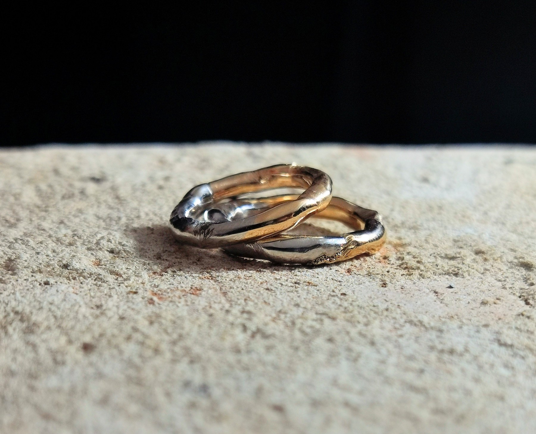 Erde silver jewelry detail